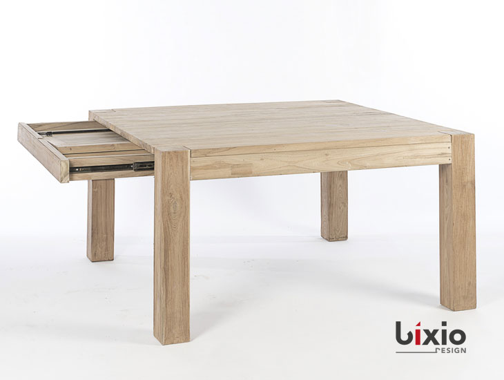 Tavolo quadrato allungabile – Bixio Design